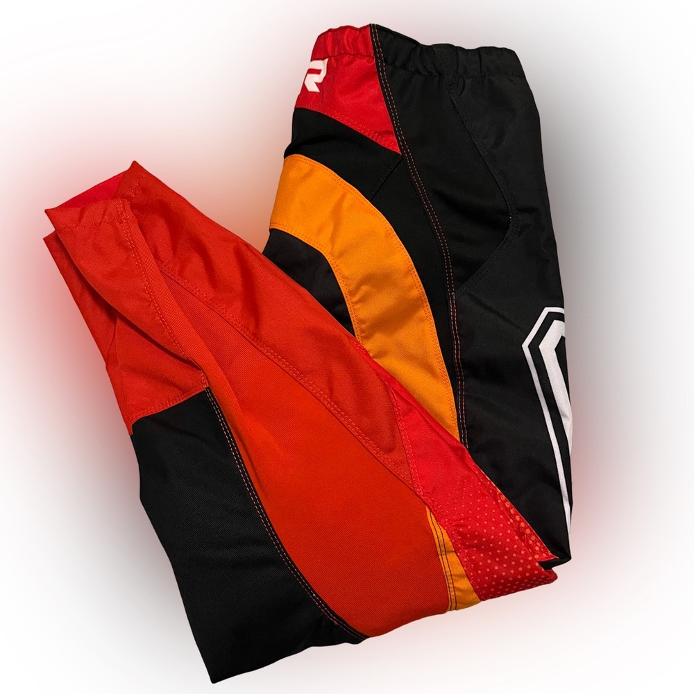 MSR Axxis Air Off-Road MX Motocross Pants Mens 36 Red Black Orange Outdoor NWOT